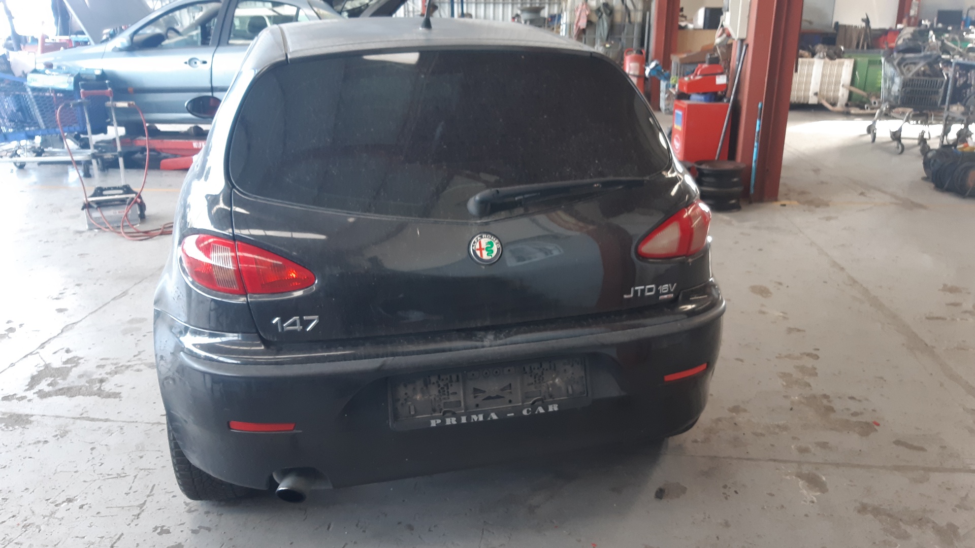 NISSAN 147 2 generation (2004-2010) Bara de protecție spate NEGRO 25035506