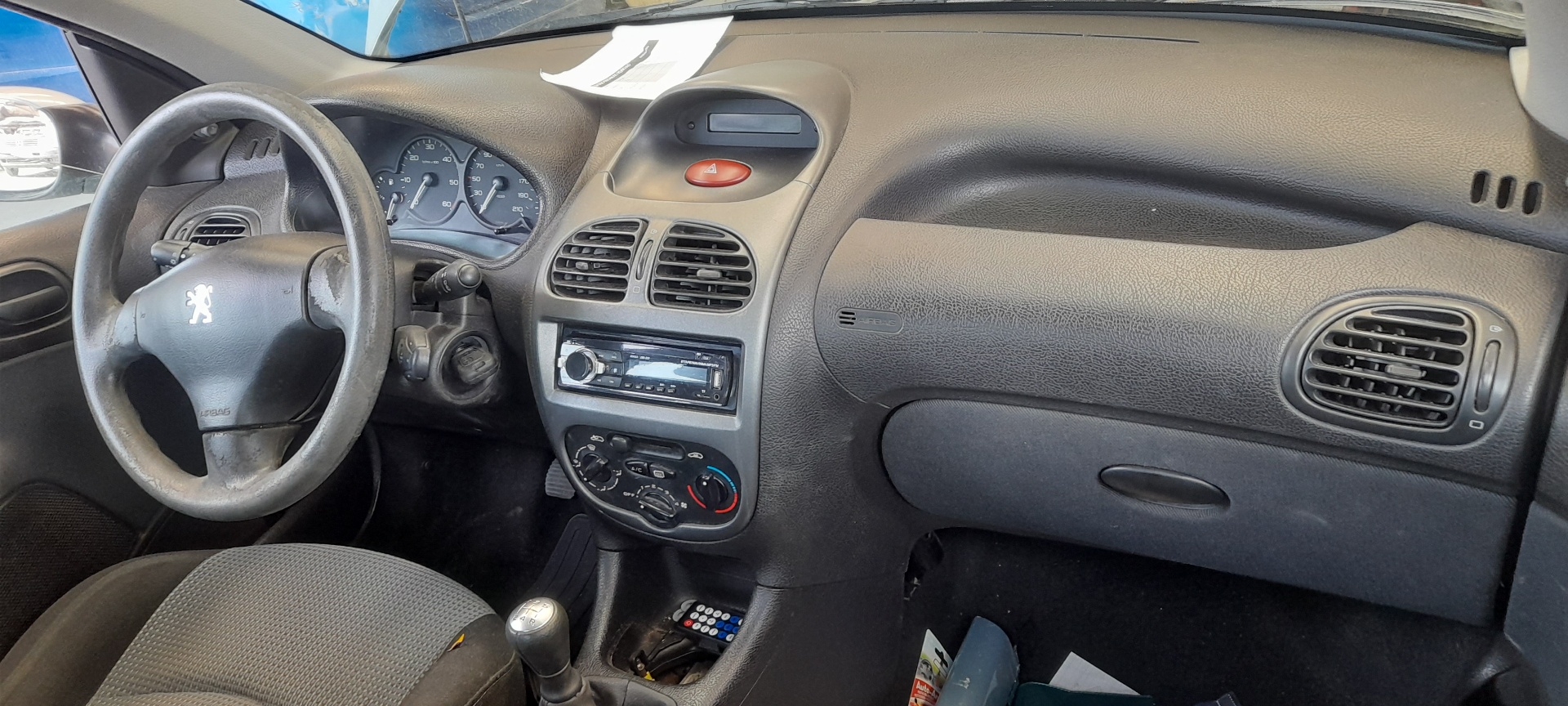 PEUGEOT 206 1 generation (1998-2009) Блок предохранителей 9652474780 22354356