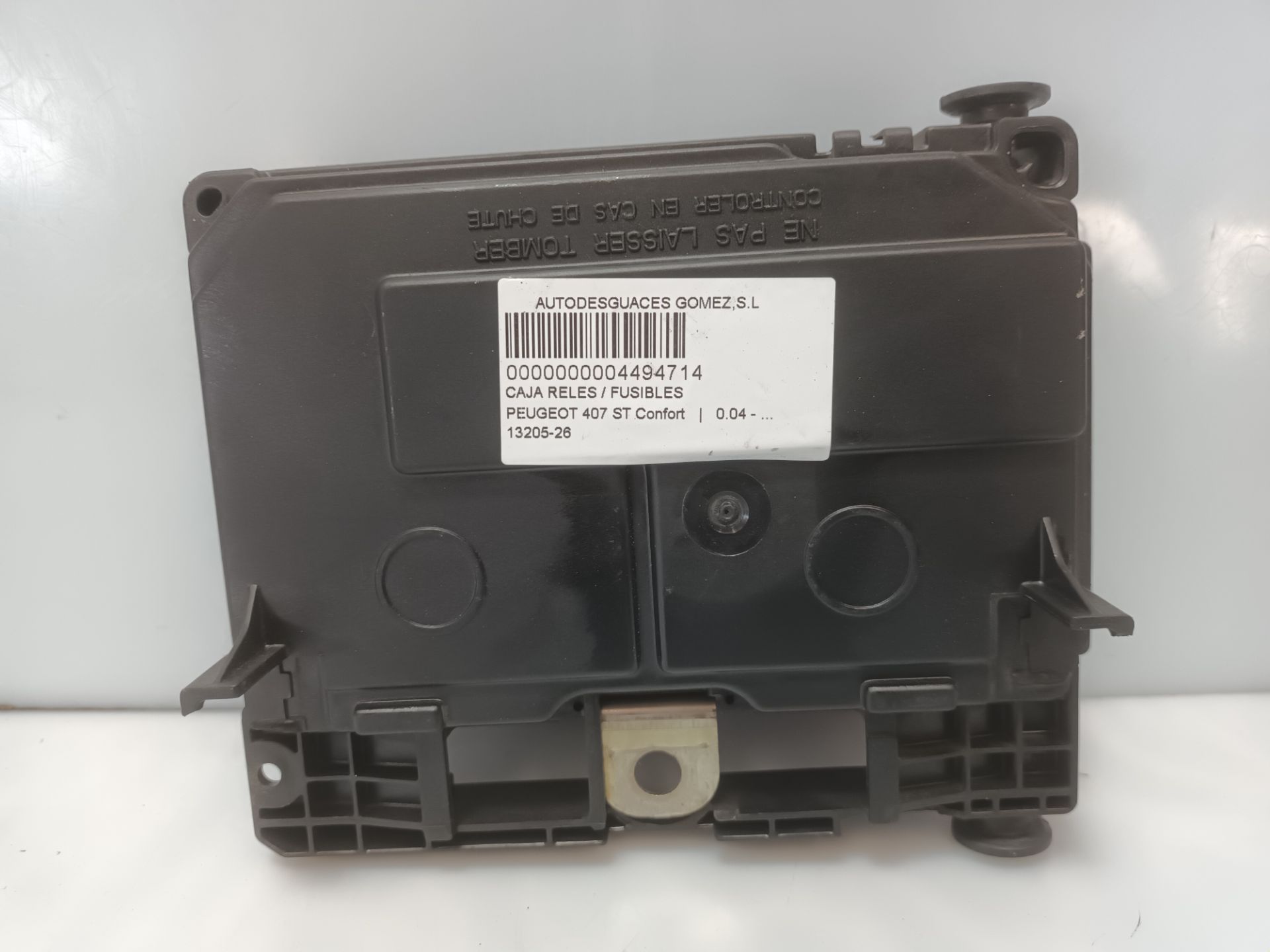 Scatola relè / fusibili 9656593880 de Peugeot 407 (6d_) 2004-2010 - pieza usada