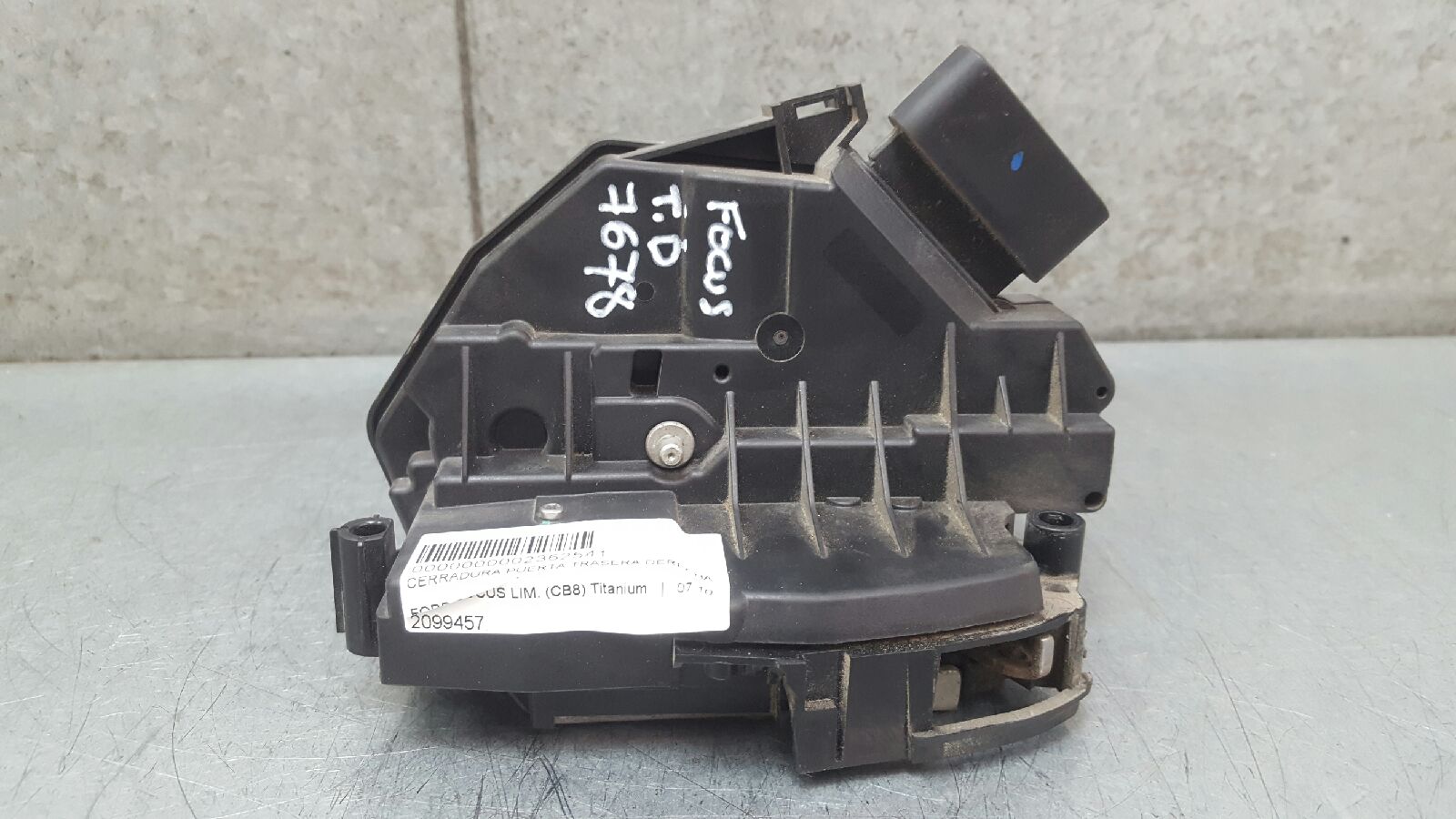 FORD Focus 3 generation (2011-2020) Rear Right Door Lock 2099457 24077728