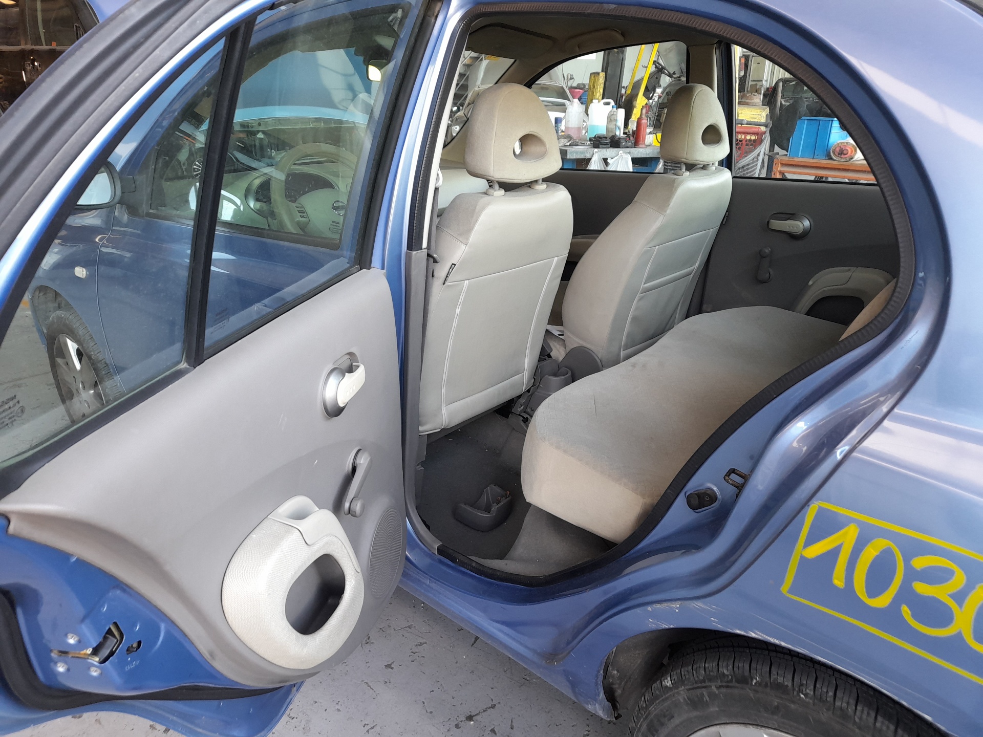 SEAT Micra K12 (2002-2010) Mâner exterior ușă dreapta față AZUL 22301782