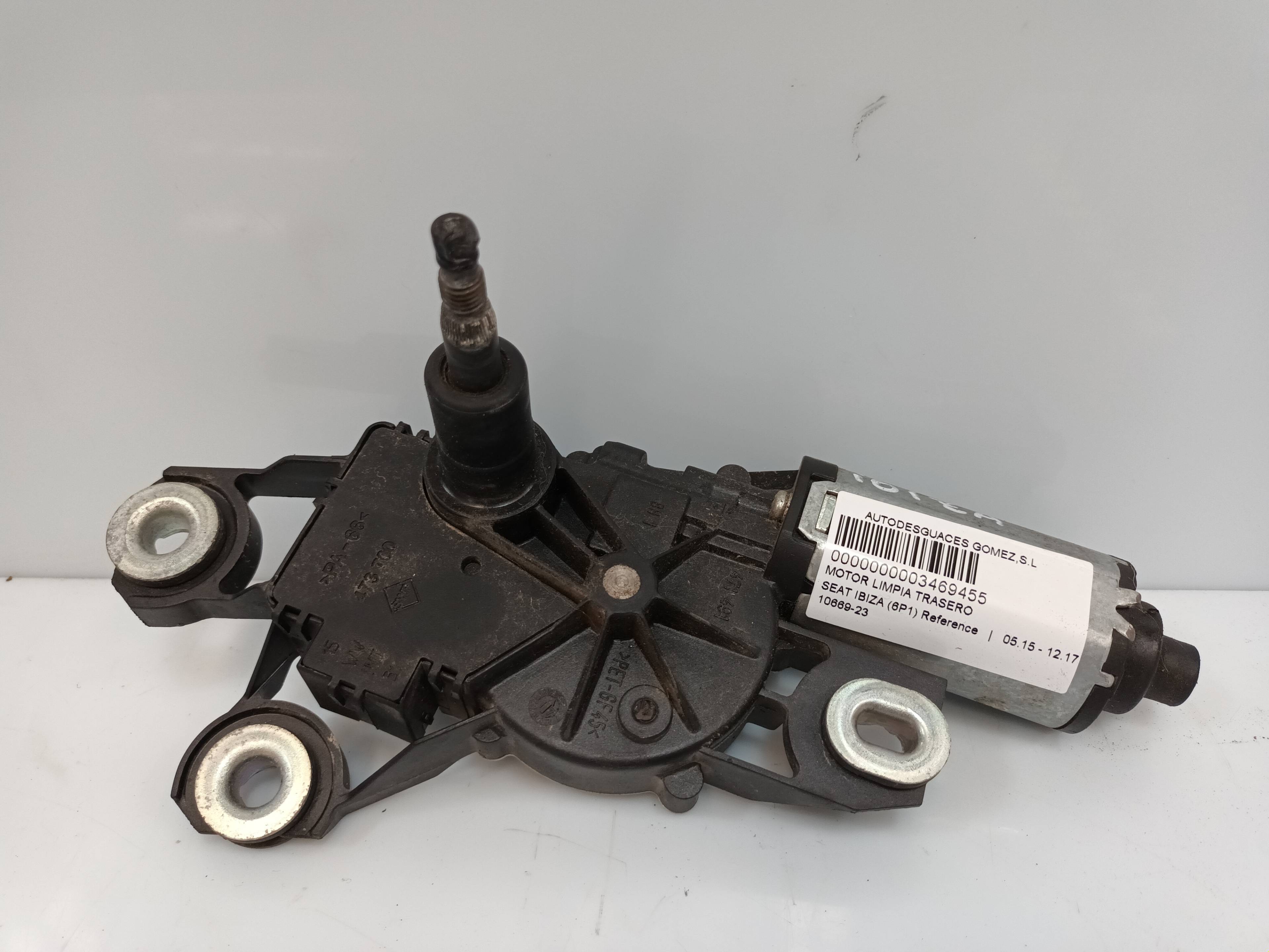 SEAT Ibiza 4 generation (2008-2017) Tailgate  Window Wiper Motor 6J4955711A 25705309