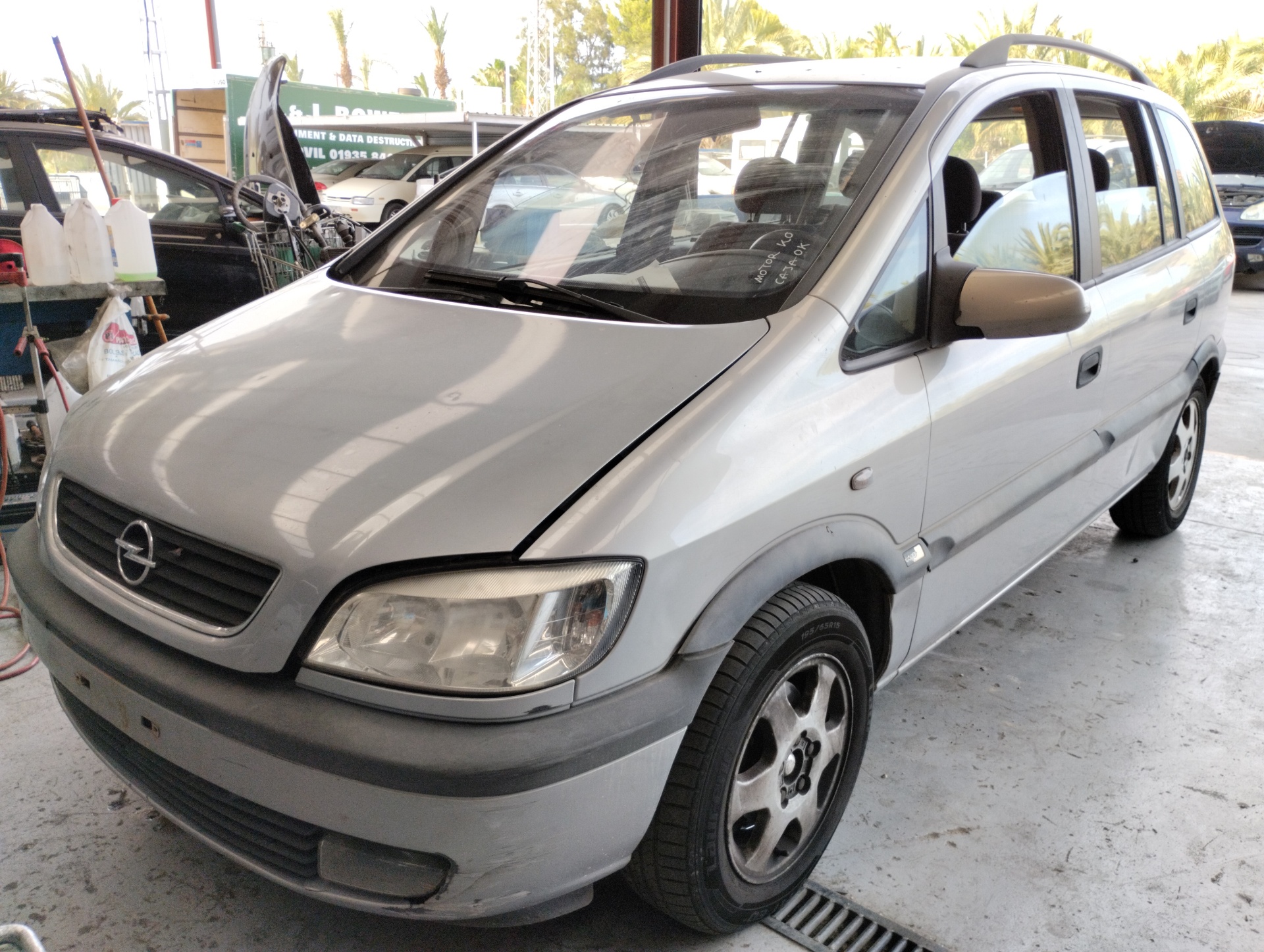 JEEP Zafira A (1999-2003) Strålkastarbrytare kontrollenhet 09133249 25276134