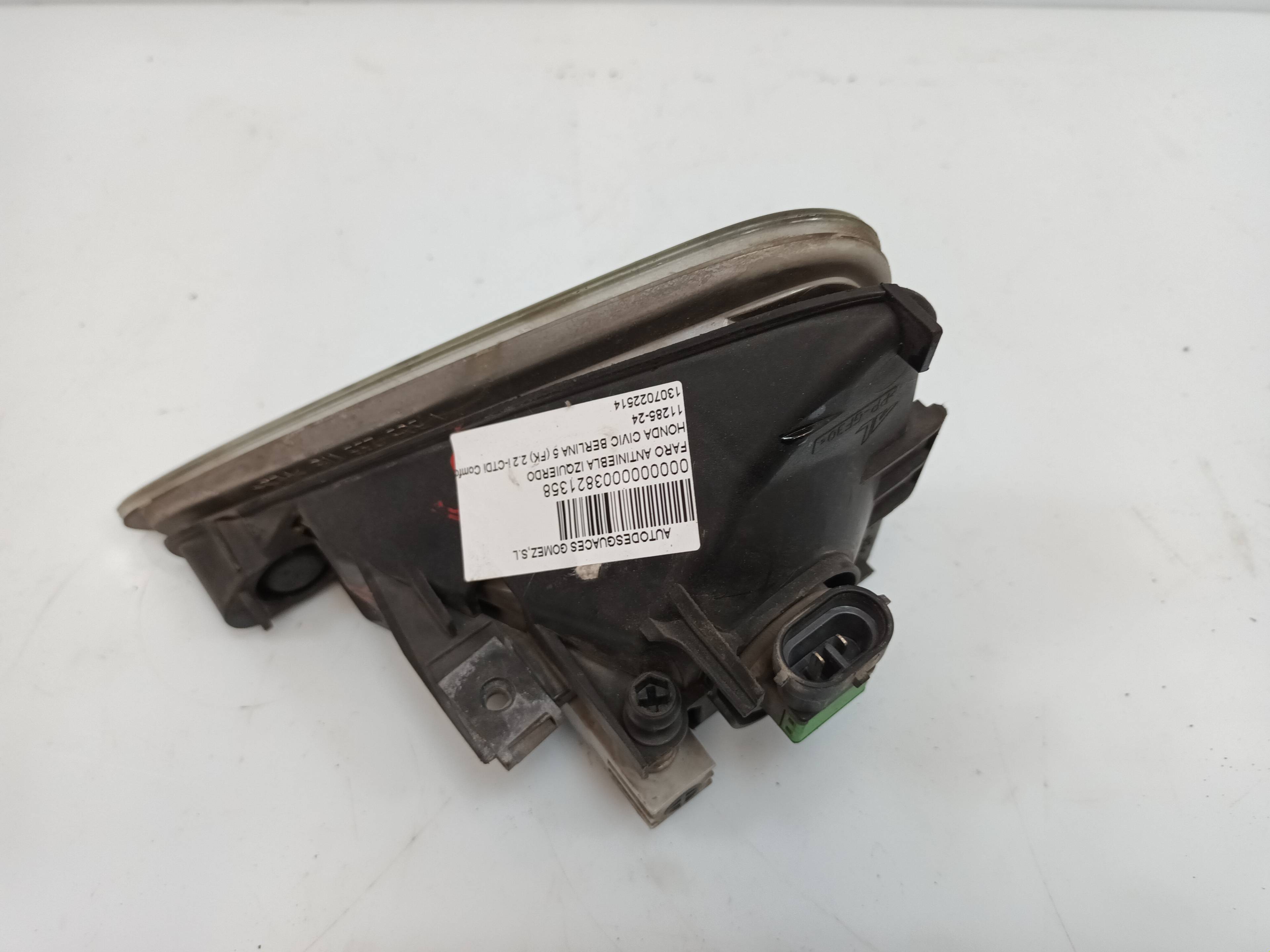 HONDA Civic 9 generation (2012-2020) Priekšējais kreisais miglas lukturis 1307022514 25392583