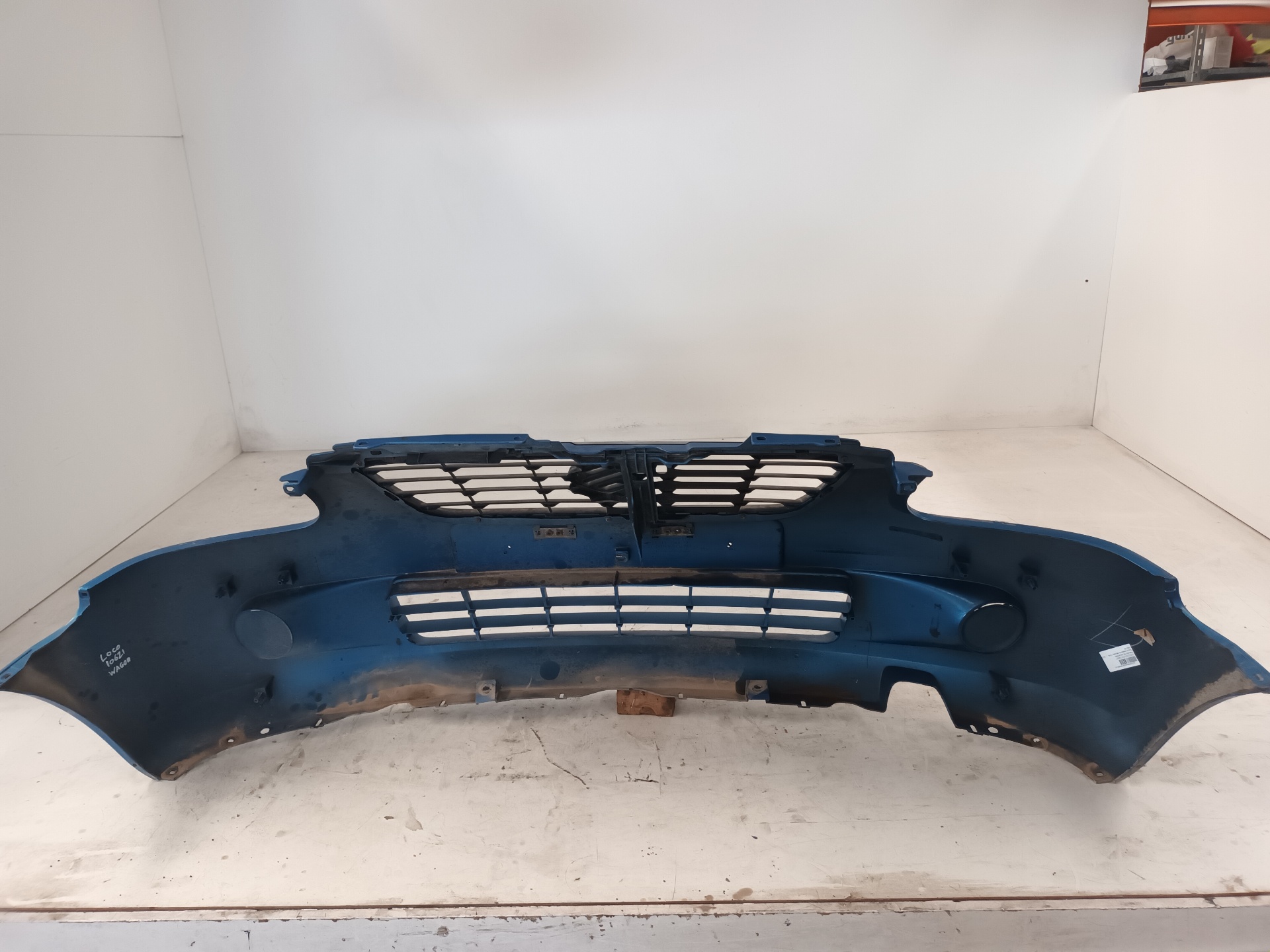 JAGUAR 2 generation (2004-2010) Front Bumper AZUL 25035477