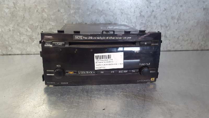 OPEL Prius 2 generation (XW20) (2003-2011) Musikkspiller uten GPS 8612047120 25243678