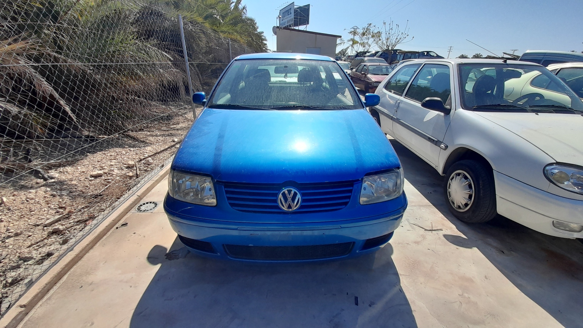 NISSAN Sunny N14 (1991-1995) Bara de protecție față AZUL 24549265