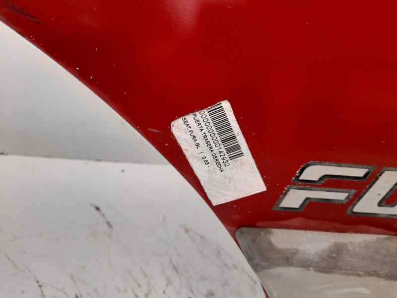 FORD Rear Right Door ROJO 25230308