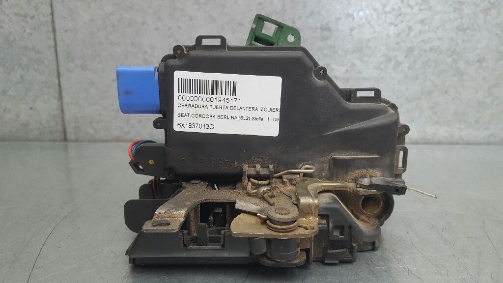 SEAT Cordoba 2 generation (1999-2009) Front Left Door Lock 6X1837013G 25258917