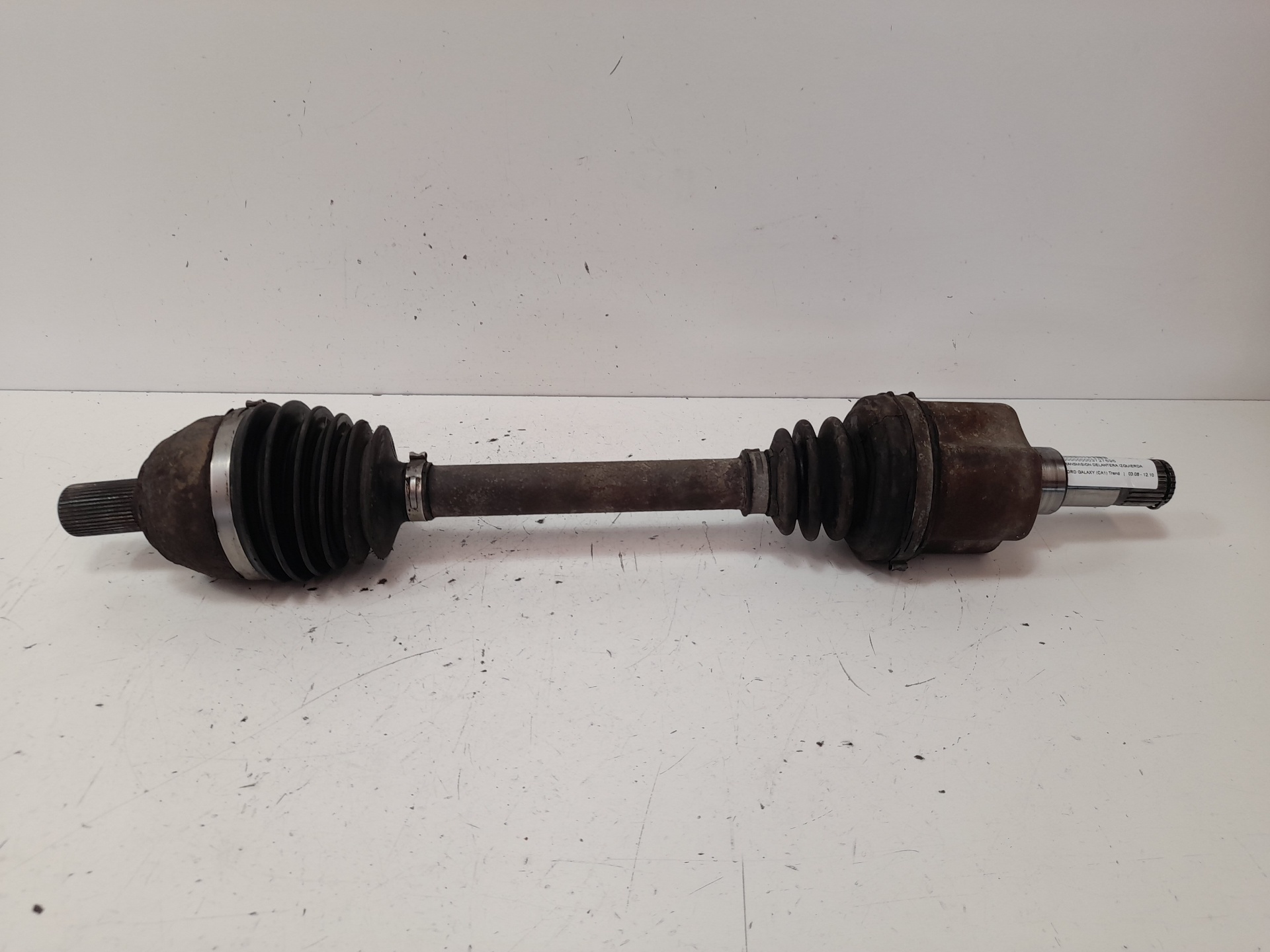 FORD Galaxy 2 generation (2006-2015) Front Left Driveshaft 25277701