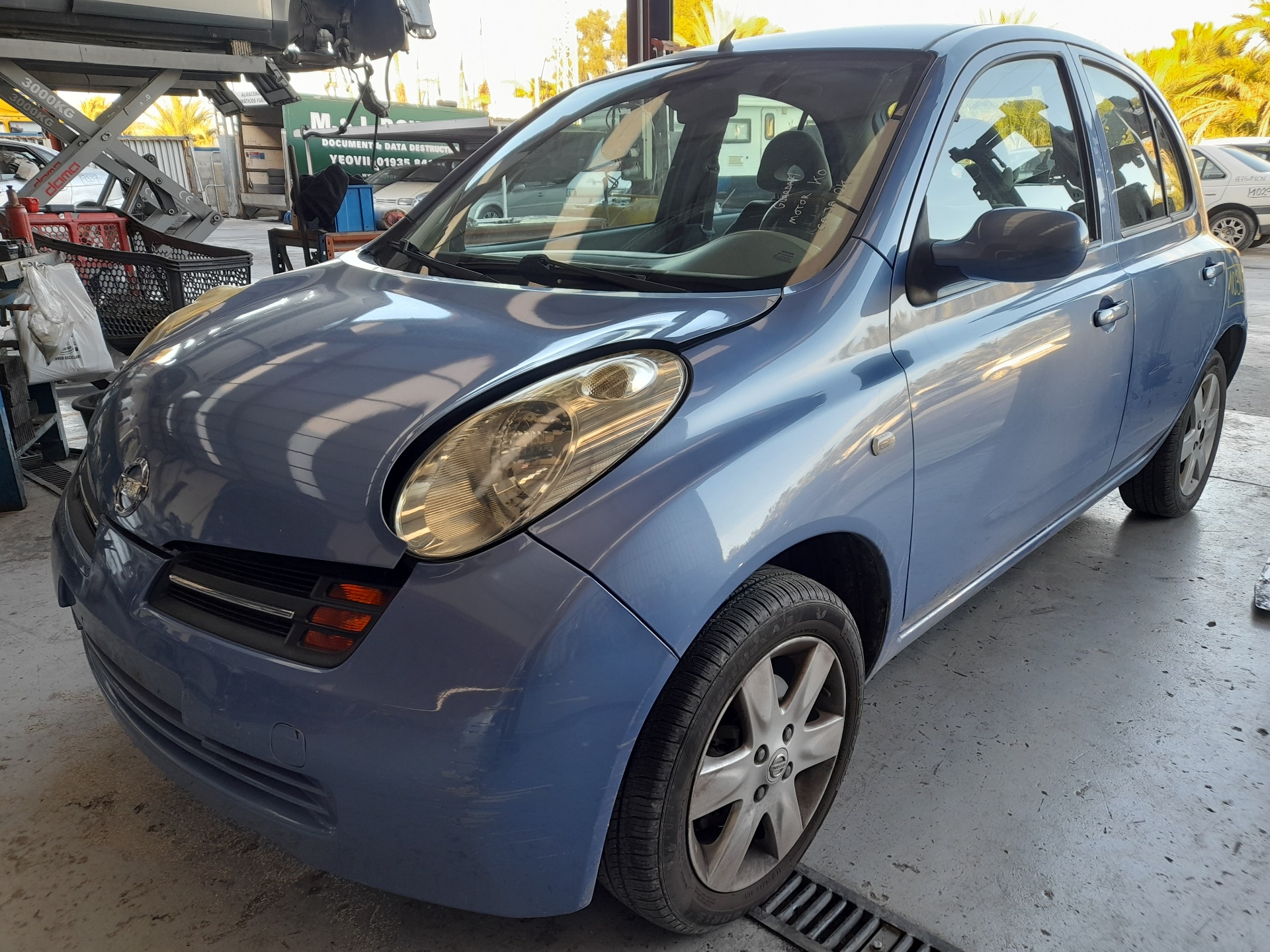 SEAT Micra K12 (2002-2010) Mâner exterior ușă dreapta față AZUL 22301782