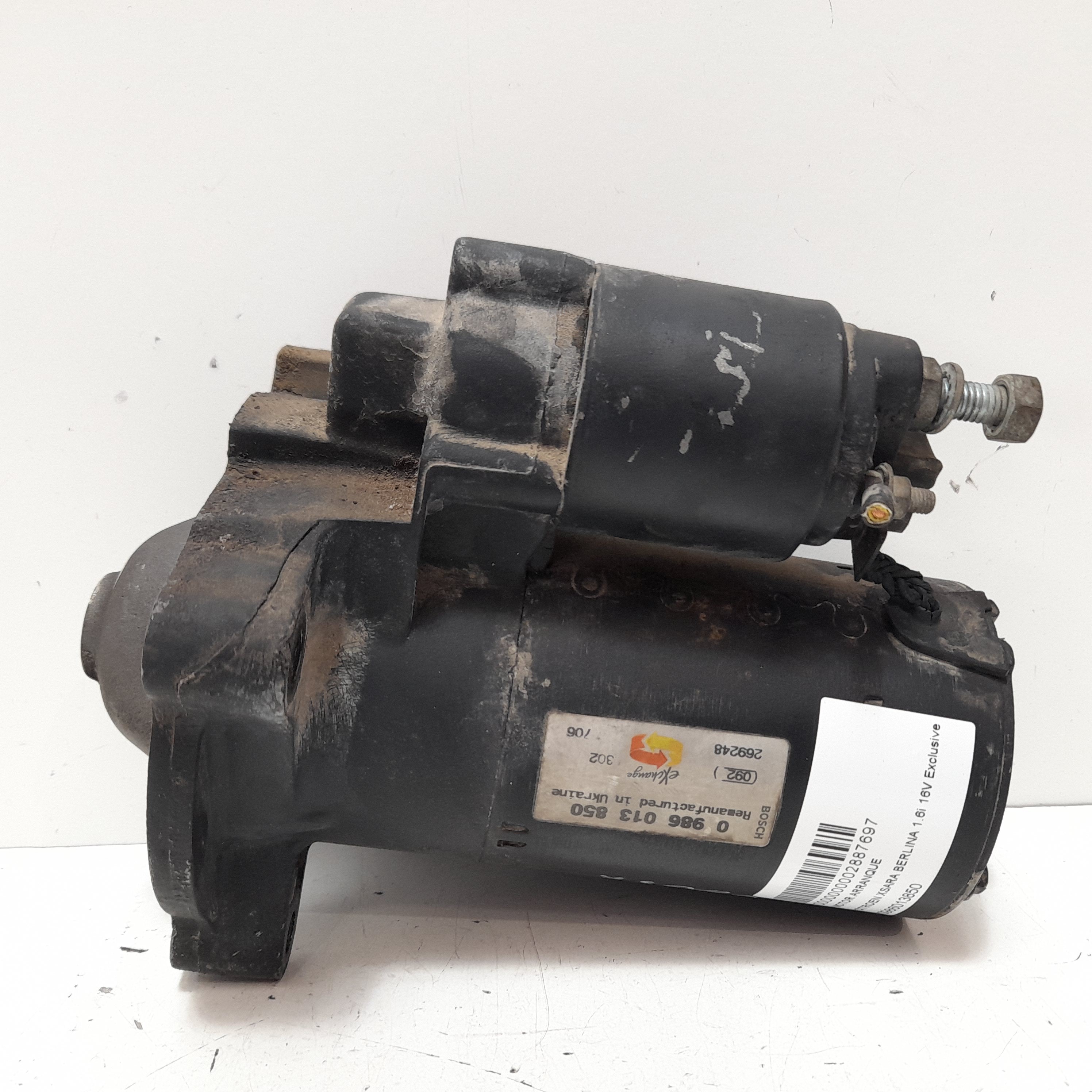 AUDI Xsara 1 generation (1997-2004) Starter Motor 0986013850 22049713