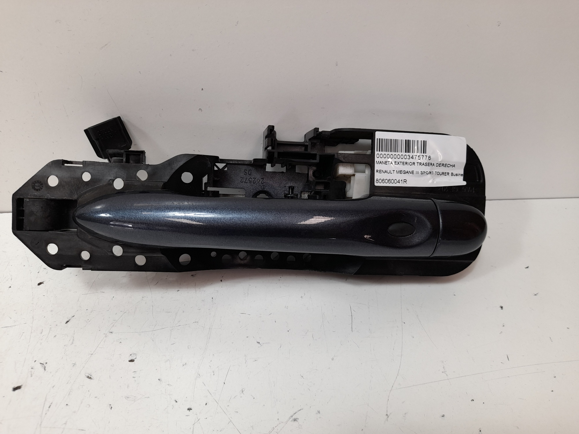 VAUXHALL Megane 3 generation (2008-2020) Rear right door outer handle 806060041R 25277324