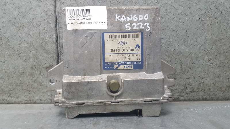 ASTON MARTIN Kangoo 1 generation (1998-2009) Блок управления двигателем 7700104956 24062225