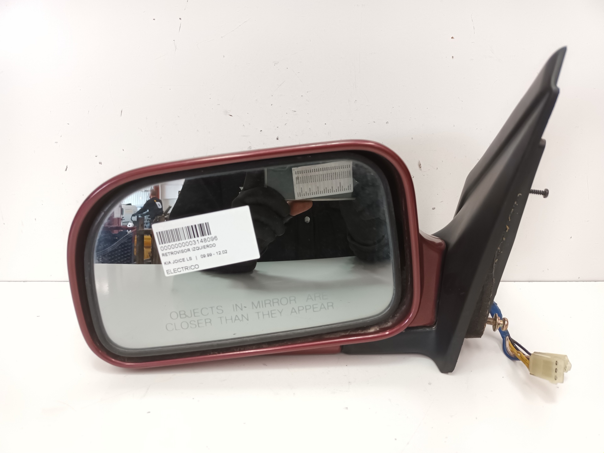 MAZDA Joice 1 generation (2000-2002) Left Side Wing Mirror ELECTRICO 22294646