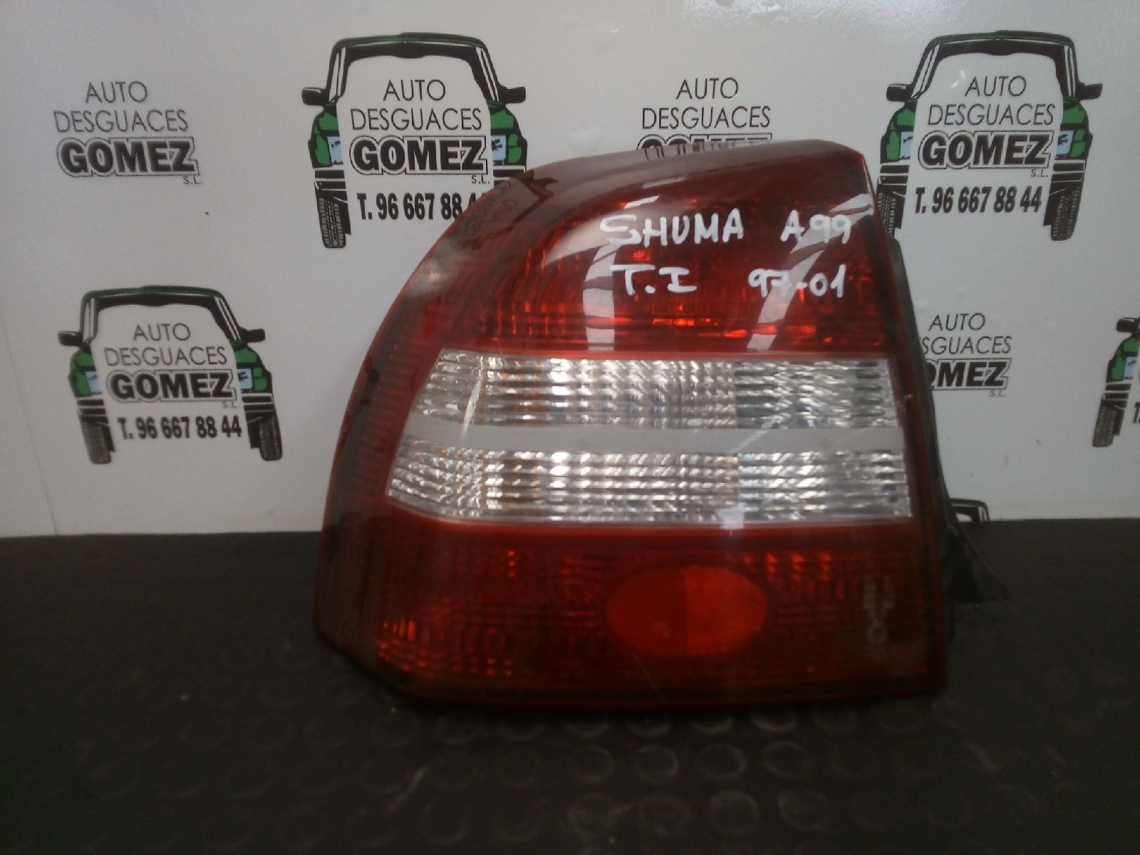 KIA Shuma 1 generation (1997-2001) Rear Left Taillight 0K2BA51160A 25282859