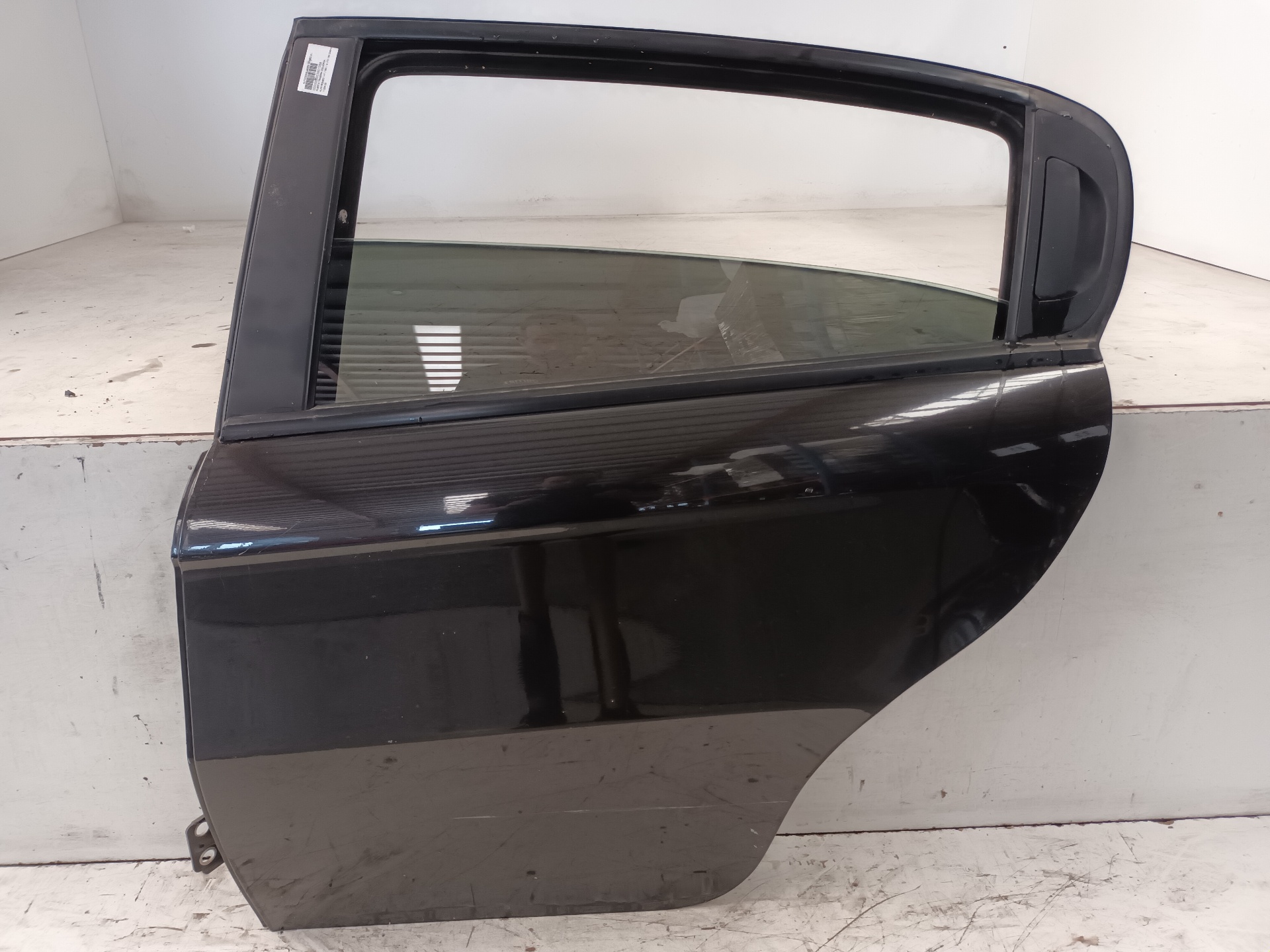 NISSAN 147 2 generation (2004-2010) Rear Left Door NEGRO 25023347