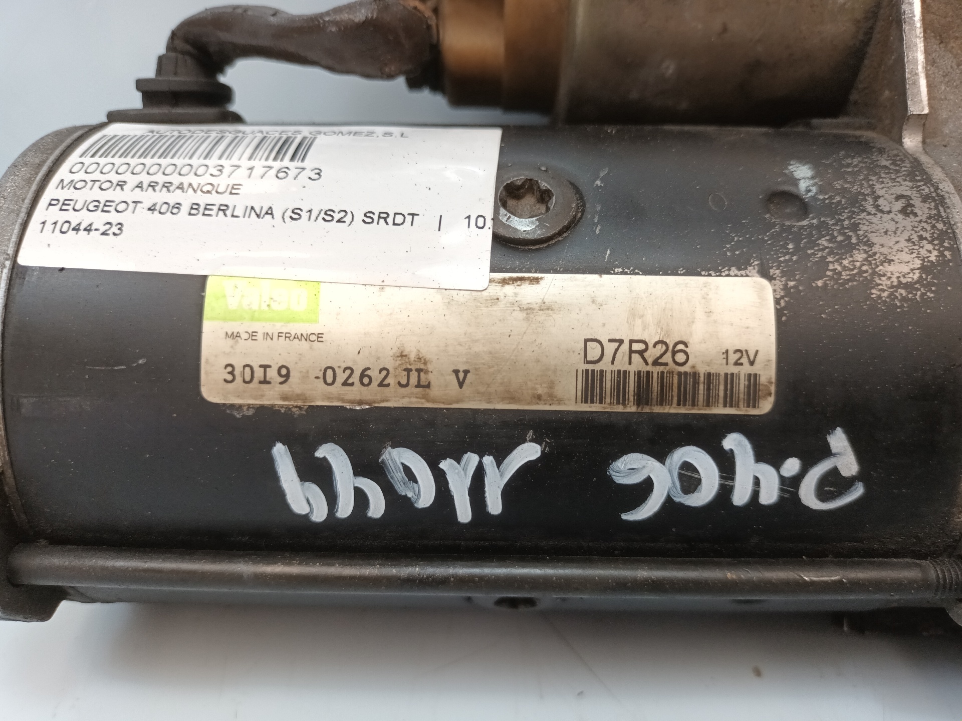 CHEVROLET Starter Motor D7R26 25422490