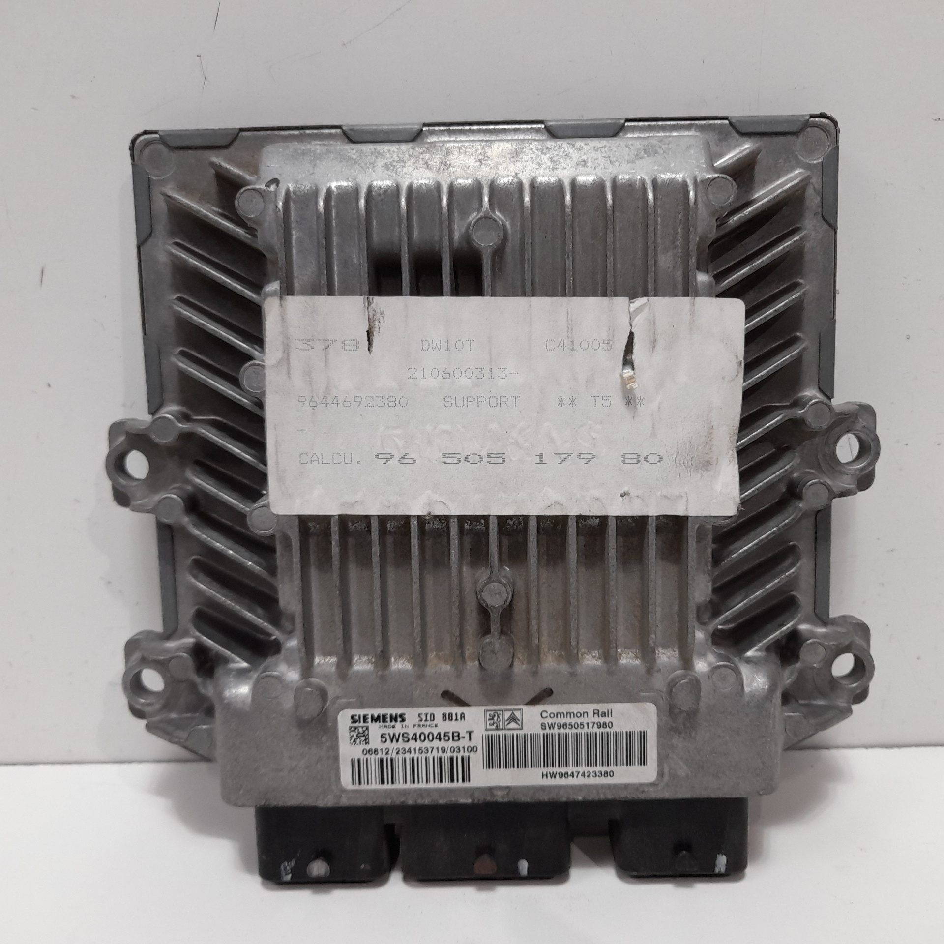 MITSUBISHI 307 1 generation (2001-2008) Engine Control Unit ECU 9650517980 22284811