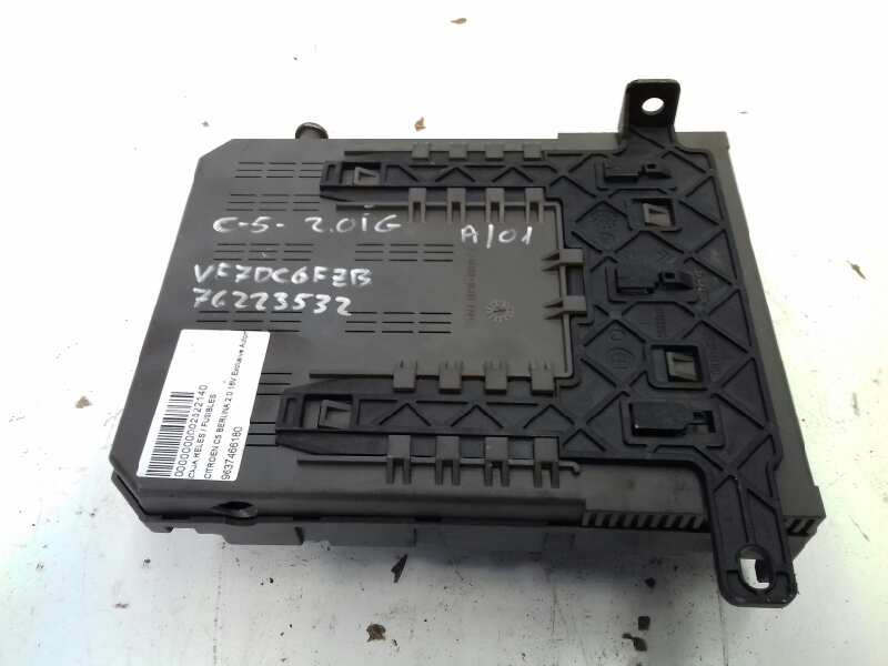 CADILLAC C5 1 generation (2001-2008) Fuse Box 9637466180 24086590