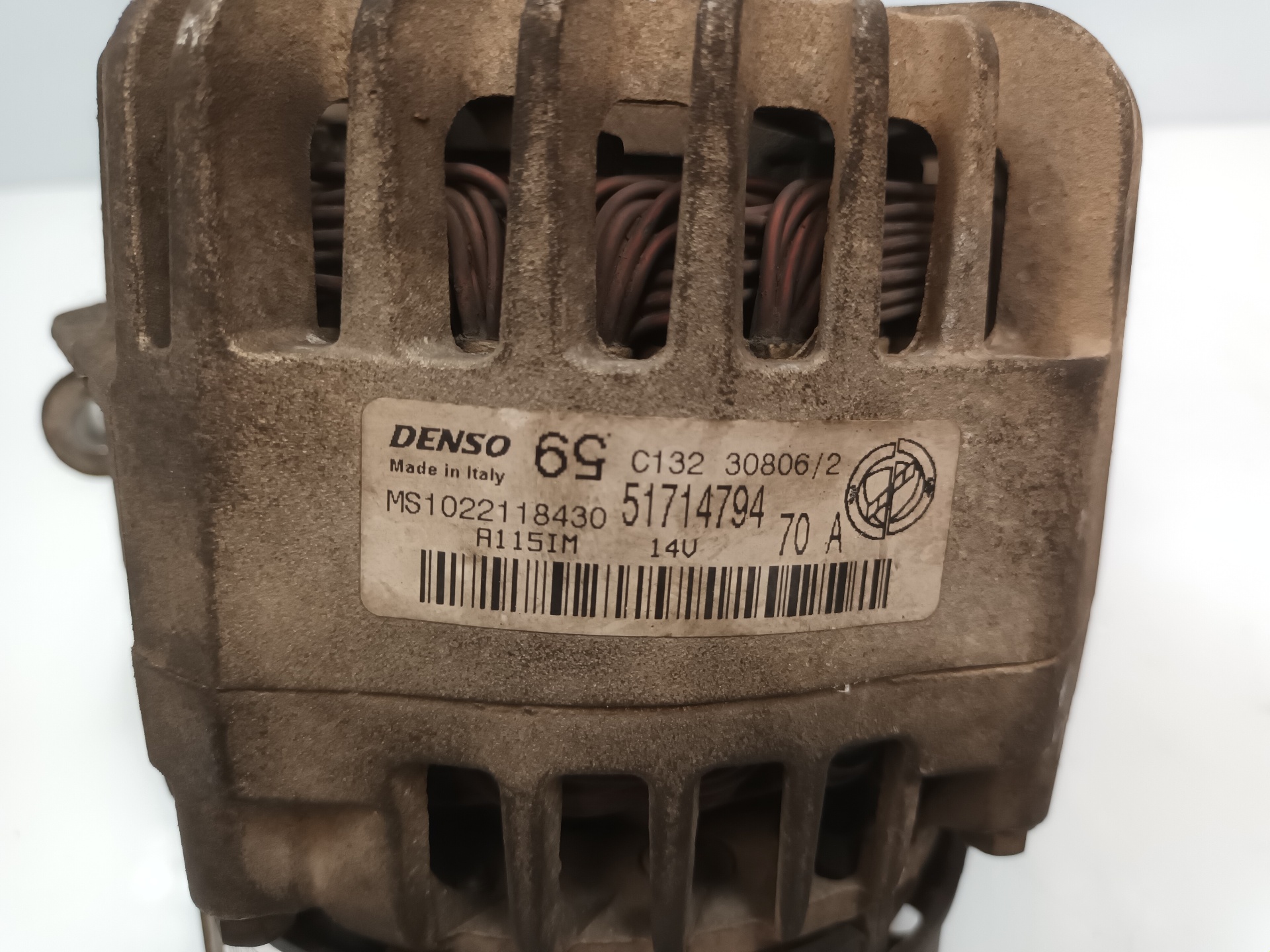 FIAT Grande Punto 1 generation (2006-2008) Alternator 51714794 25356614