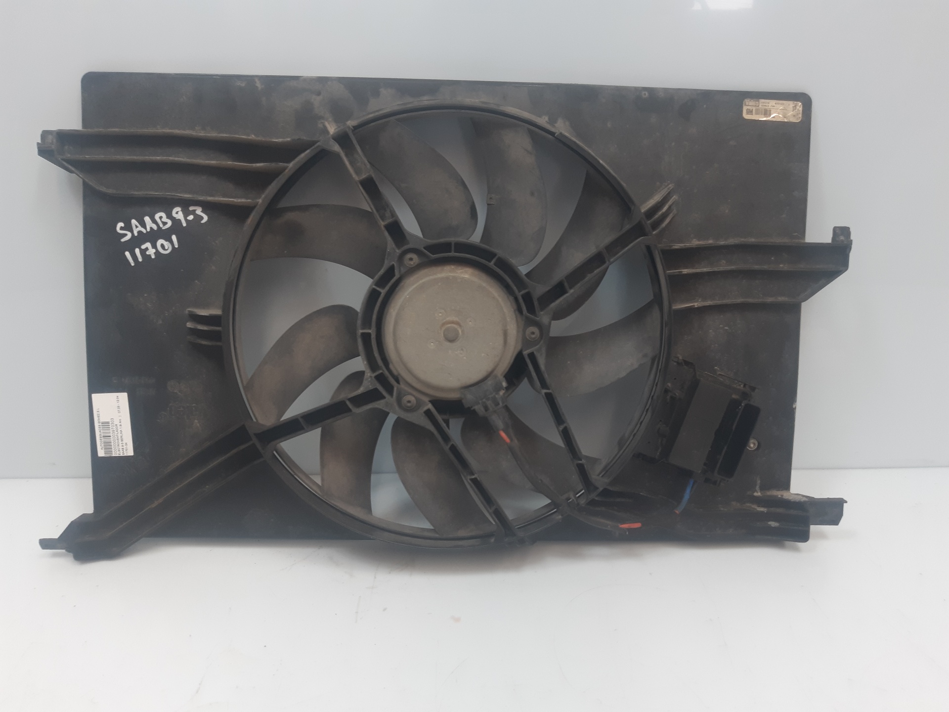 SAAB 93 1 generation (1956-1960) Diffuser Fan 24410990 25713324