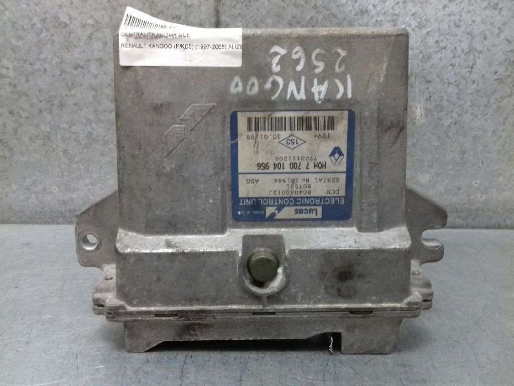 ASTON MARTIN Kangoo 1 generation (1998-2009) Engine Control Unit ECU 7700104956 22070501