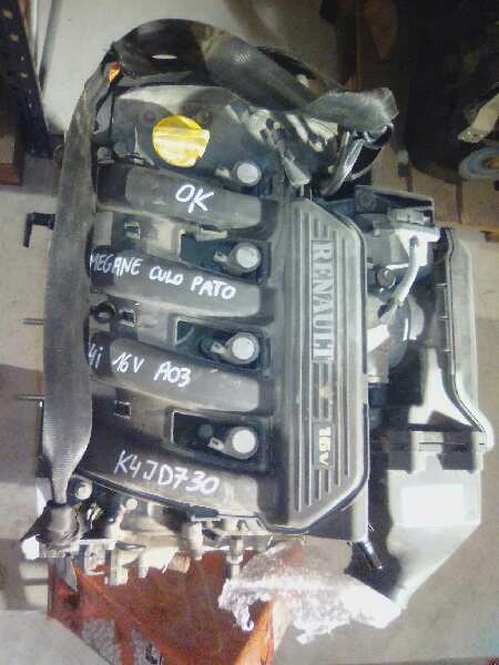 RENAULT Megane 2 generation (2002-2012) Engine K4J730 25240918