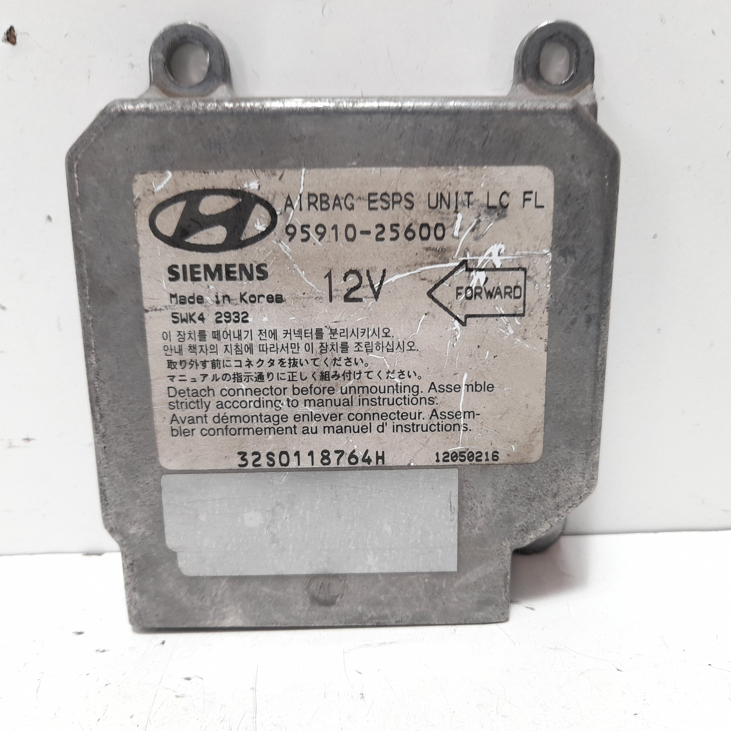 DAEWOO Accent LC (1999-2013) SRS Control Unit 9591025600 21998321