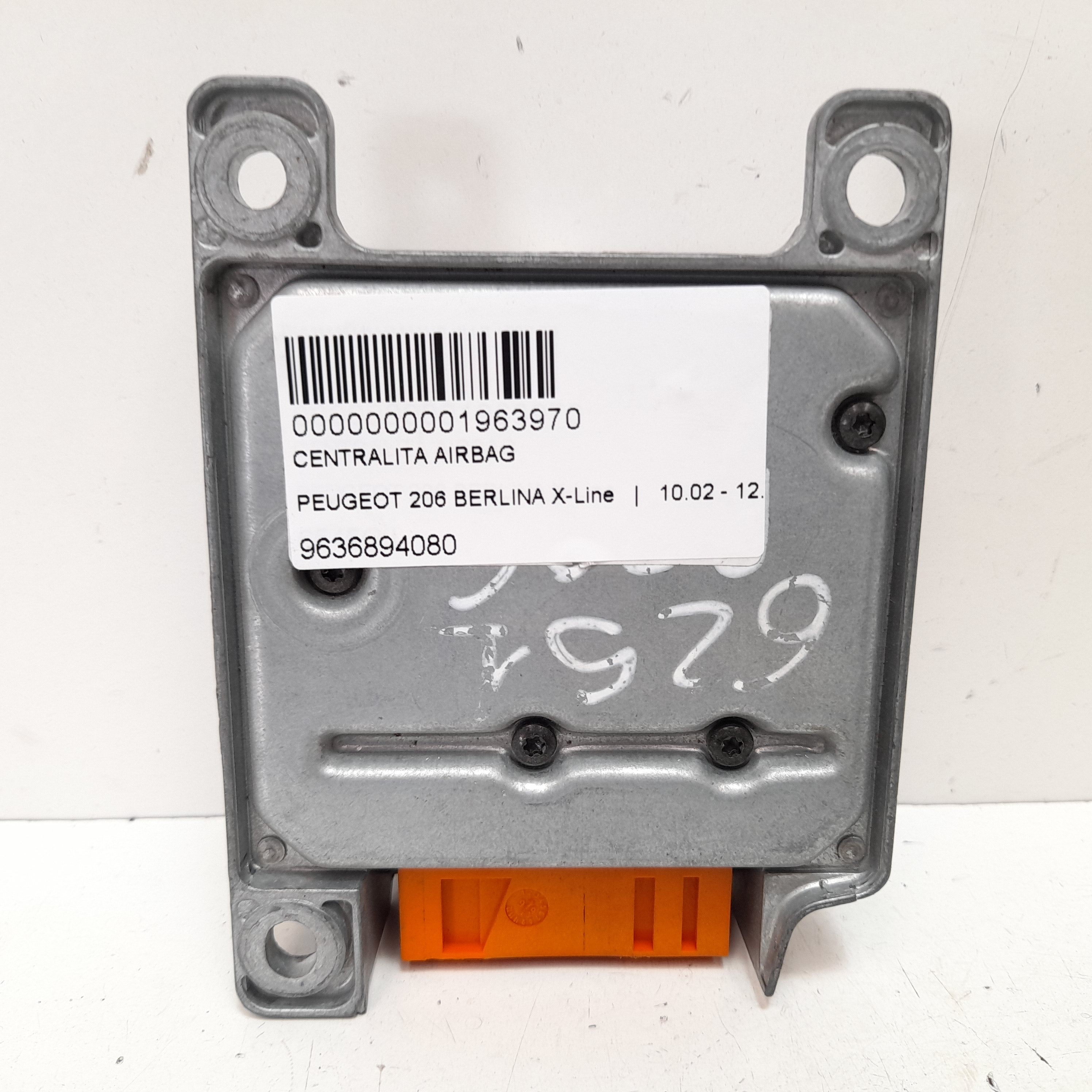 FORD 206 1 generation (1998-2009) SRS vadības bloks 9636894080 22773689