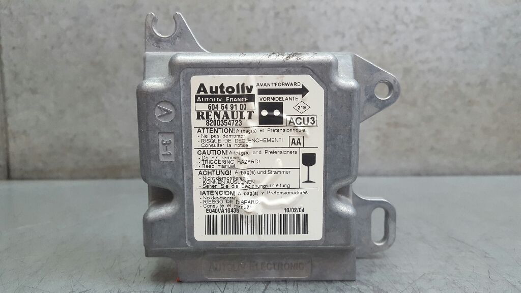 MERCEDES-BENZ Kangoo 1 generation (1998-2009) SRS Control Unit 8200354723 22003462