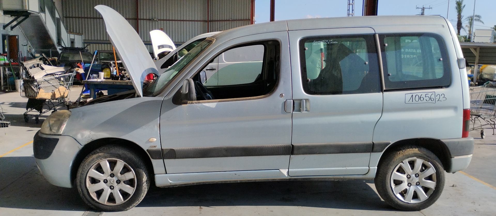 NISSAN Partner 1 generation (1996-2012) Kipufogócsonk 25277224