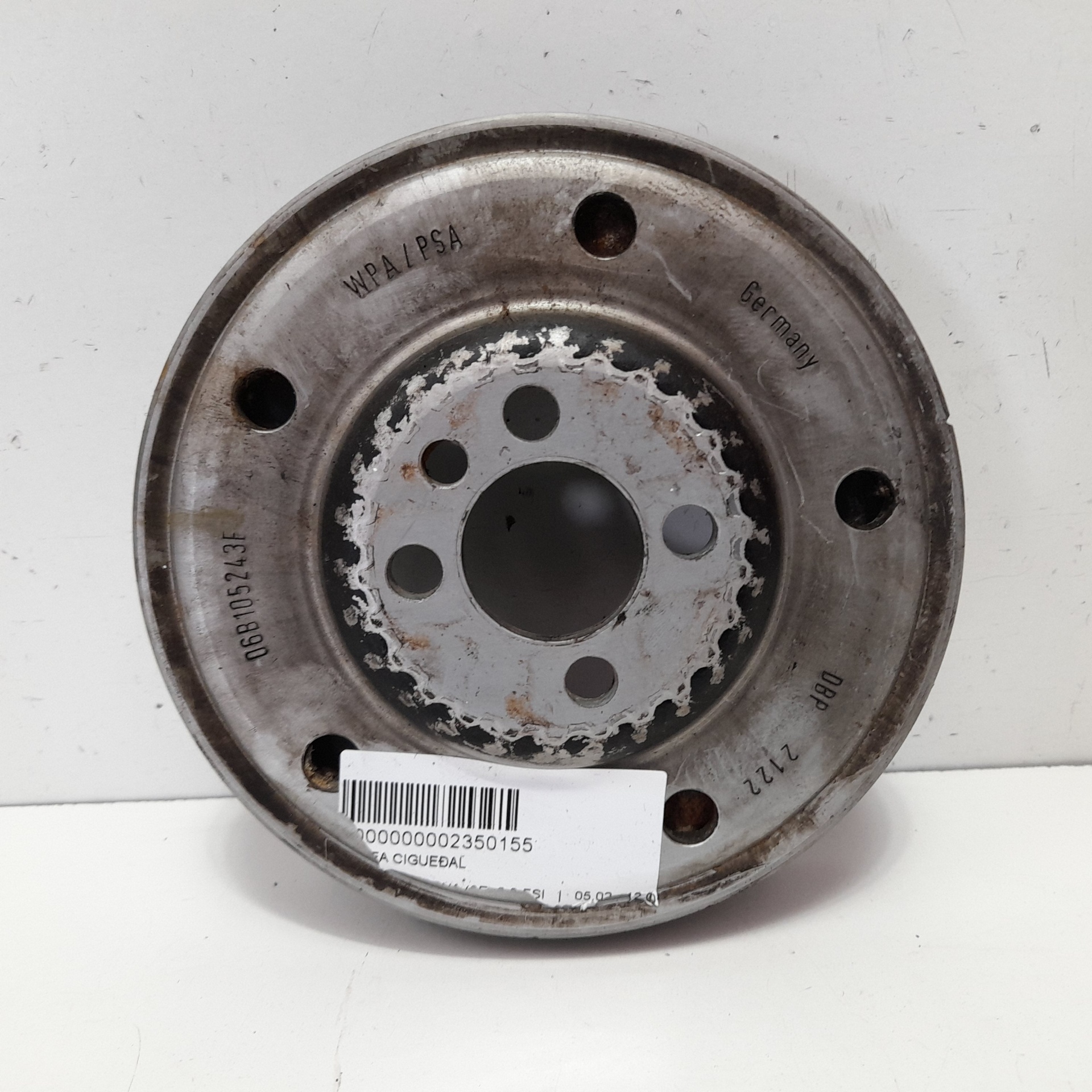 SUZUKI A4 B6/8E (2000-2005) Шкив коленчатого вала 06B105243F 24119458