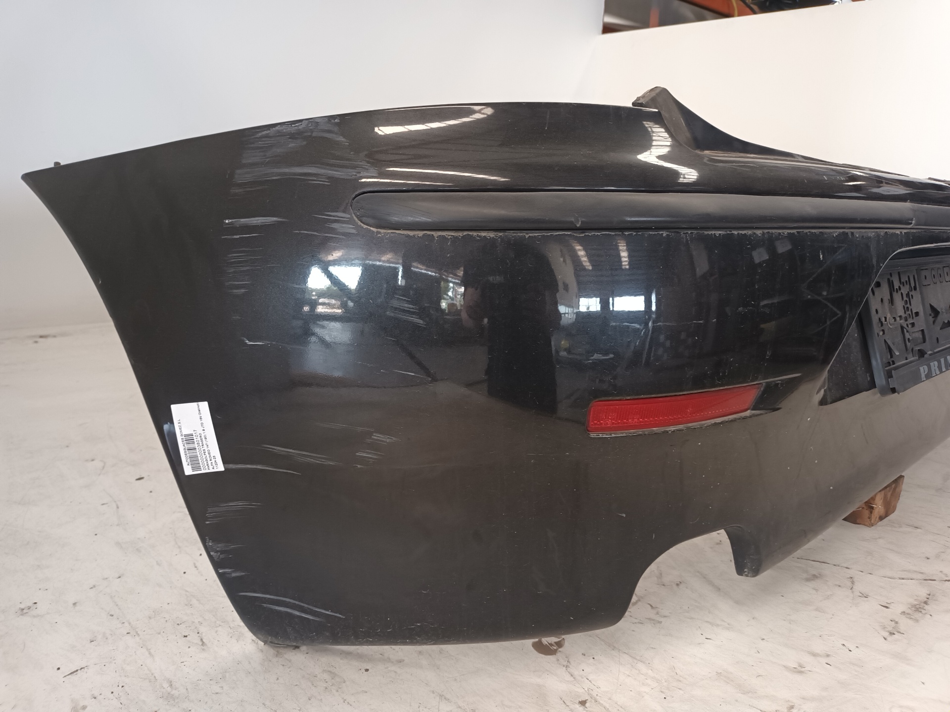 NISSAN 147 2 generation (2004-2010) Bara de protecție spate NEGRO 25035506