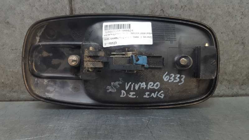 FIAT Vivaro Priekinių kairių durų išorinė rankenėlė 91168523 25259961