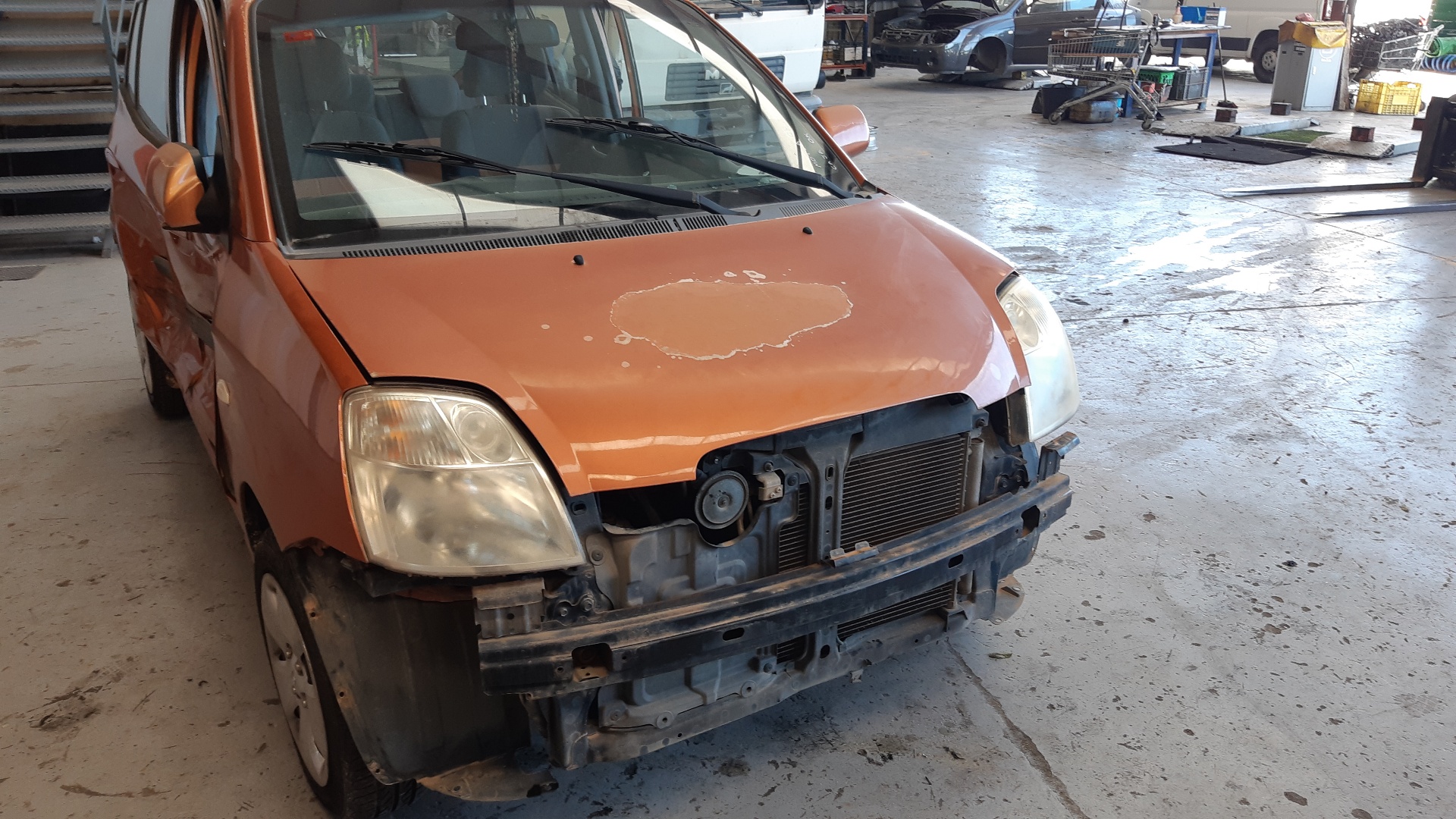 RENAULT Picanto 1 generation (2004-2011) Крышка багажника NARANJA 23989210