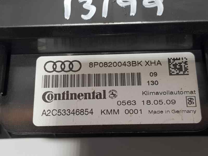 AUDI A2 8Z (1999-2005) Klimata kontroles modulis 8P0820043BKXHA, A2C53346854 18693663