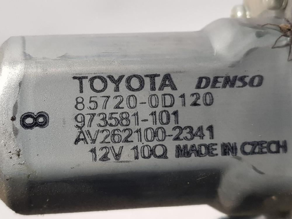 TOYOTA Yaris 3 generation (2010-2019) Стеклоподъемник задней правой двери 857200D120,973581101 18699397