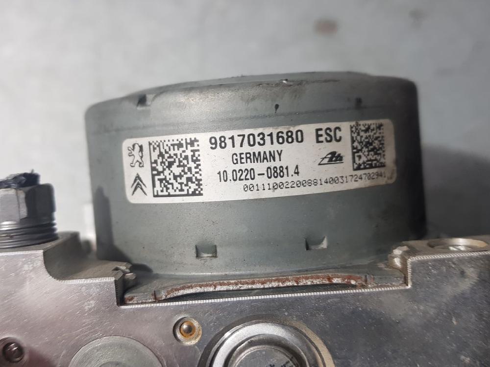 PEUGEOT 208 Peugeot 208 (2012-2015) ABS pumpe 9817031680,10022008814 18683655