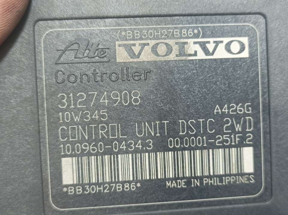 VOLVO V50 1 generation (2003-2012) ABS blokas 31274908, 10096004343, ATE 23669907