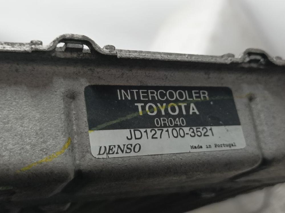 TOYOTA Verso 1 generation (2009-2015) Радиатор интеркулера 1271003521 23350501