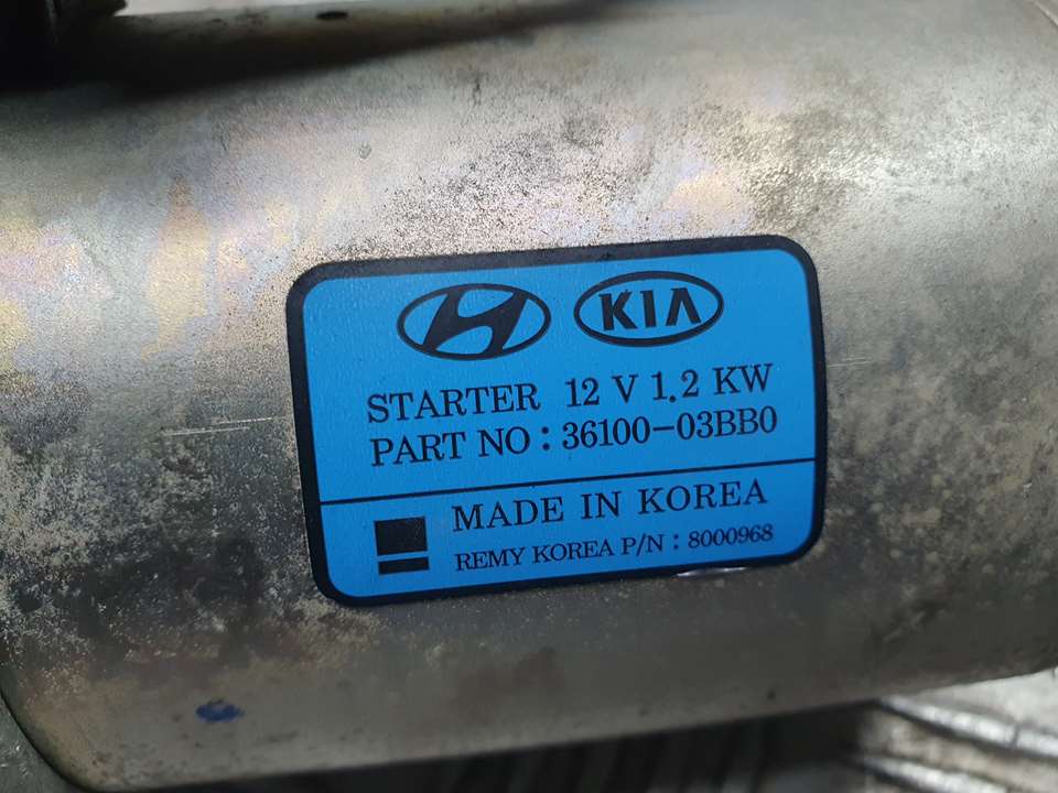KIA Rio 4 generation (2016-2024) Starter Motor 3610003BB0 24254891