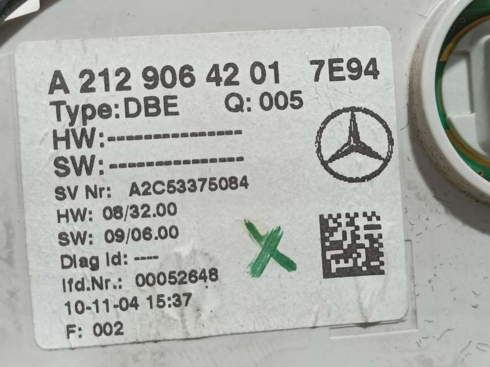 MERCEDES-BENZ E-Class W212/S212/C207/A207 (2009-2016) Andre indvendige dele A2129064201,A2C53375084 22856006