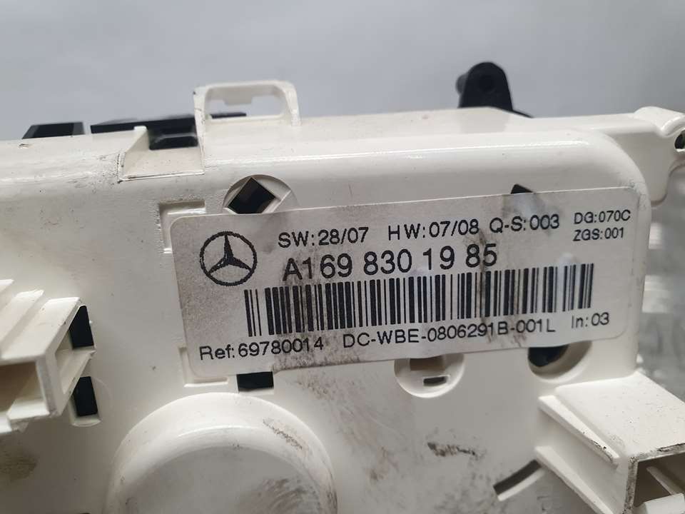 MERCEDES-BENZ B-Class W245 (2005-2011) Climate  Control Unit A1698301985, 69780014 23629677