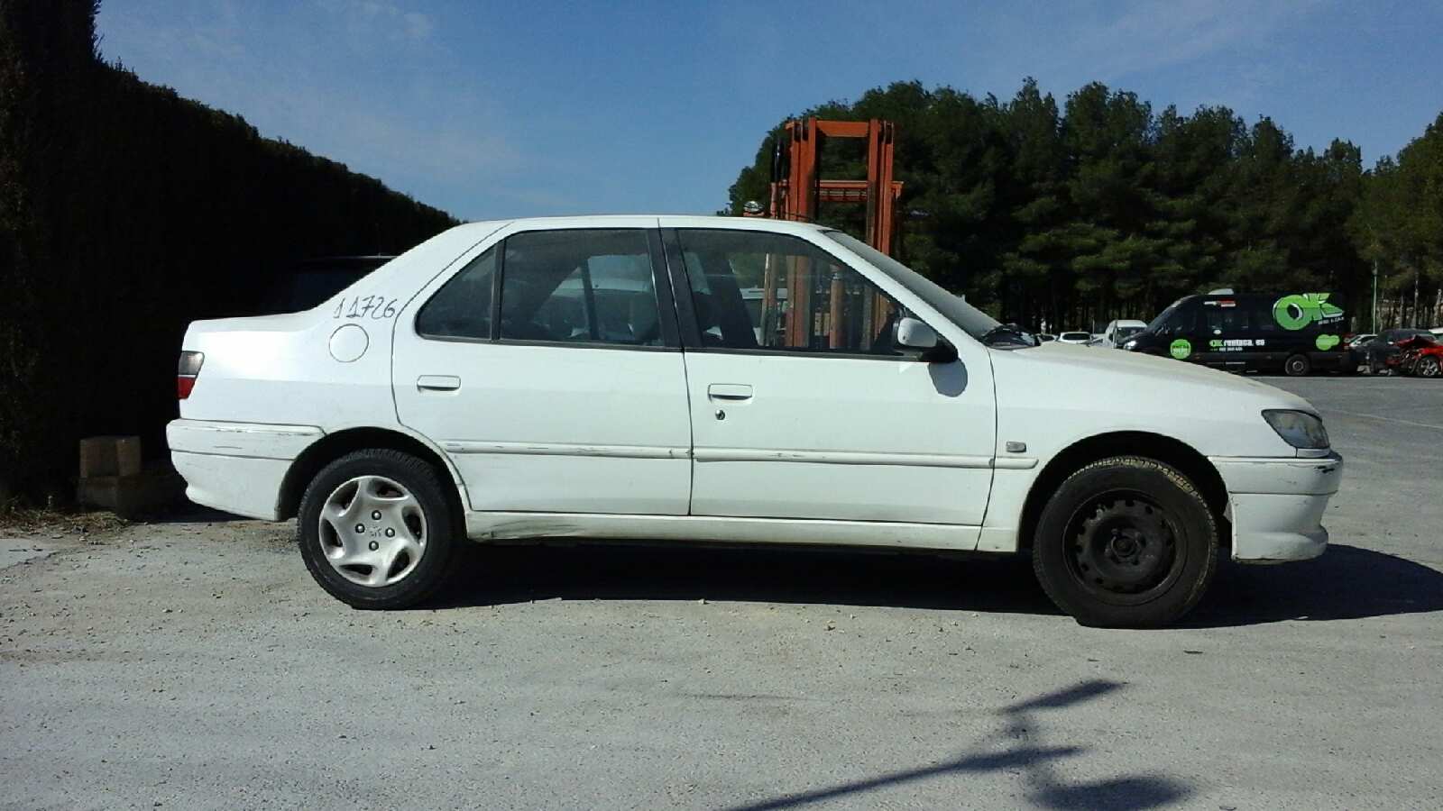 PEUGEOT 306 1 generation (1993-2002) Ridicător de geam ușă dreapta față 9673154380, ELECTRICO 18612000