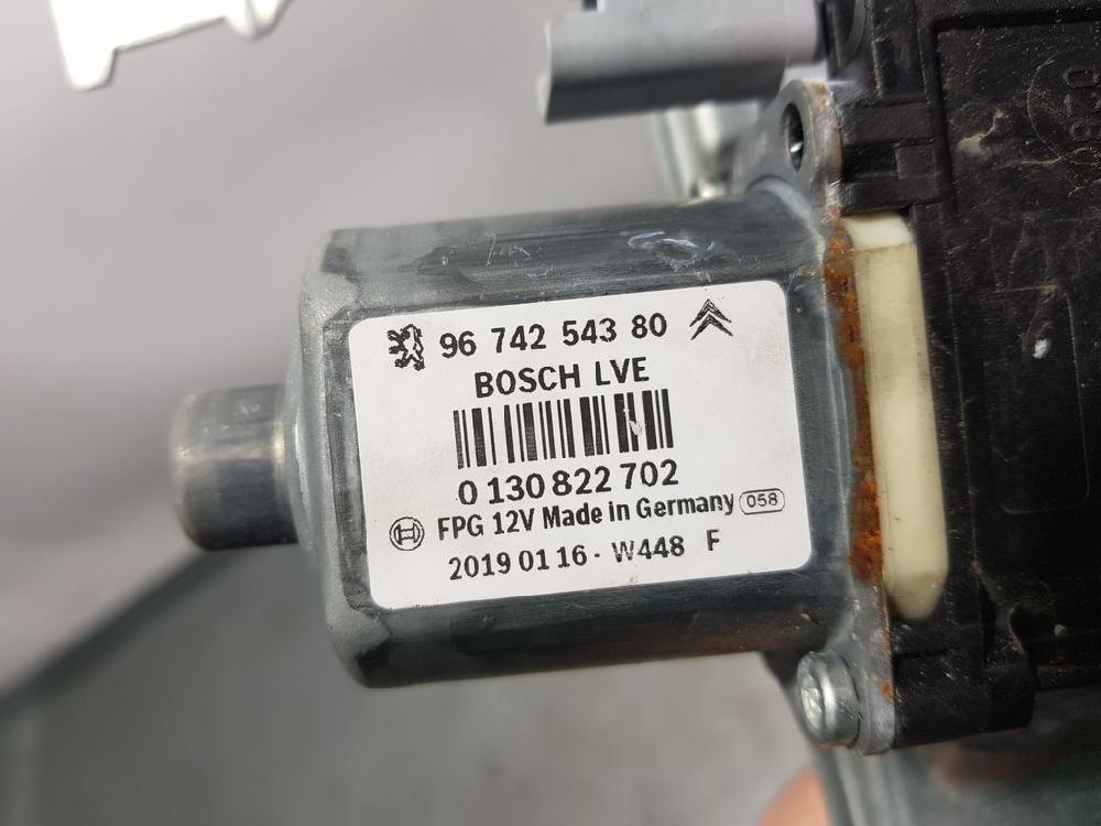 PEUGEOT 208 Peugeot 208 (2012-2015) Front Right Door Window Regulator 9674254380, 0130822702 18672358