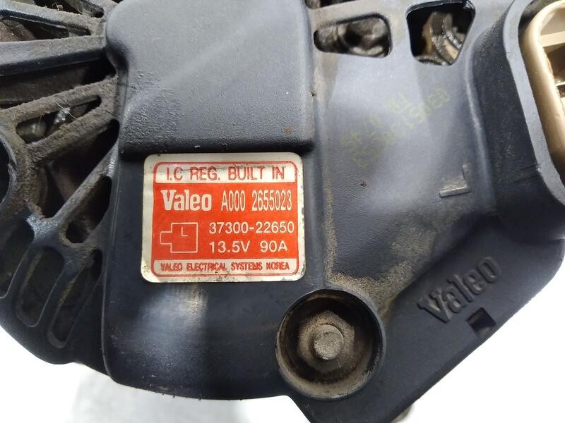 Alternador G4EA 3730022650 de Hyundai Getz (tb) 2002-2005 85 CV - pieza usada