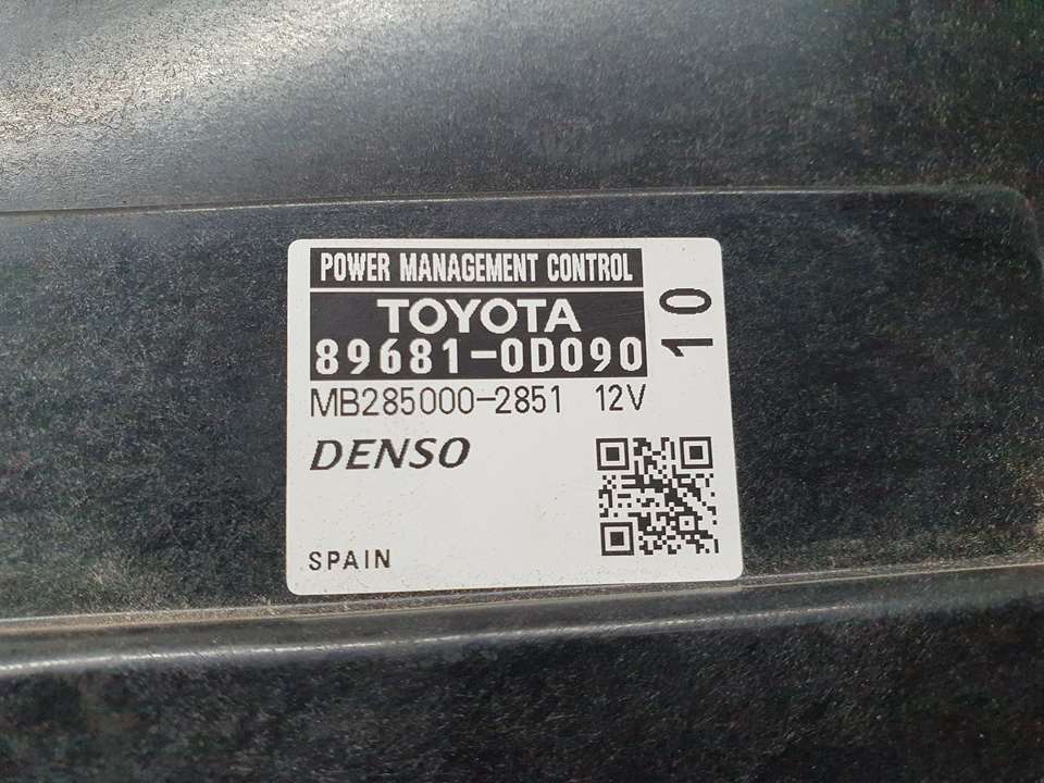 TOYOTA Yaris 3 generation (2010-2019) Other Control Units 896810D090, MB2850002851, DENSO 24541768