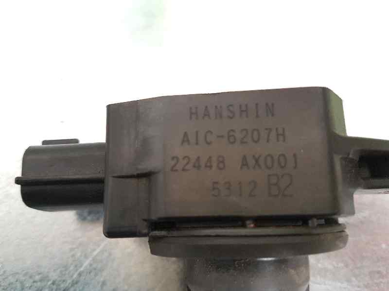 NISSAN Micra K12 (2002-2010) High Voltage Ignition Coil 22448AX001, AIC6207H, HANSHIN 18581319