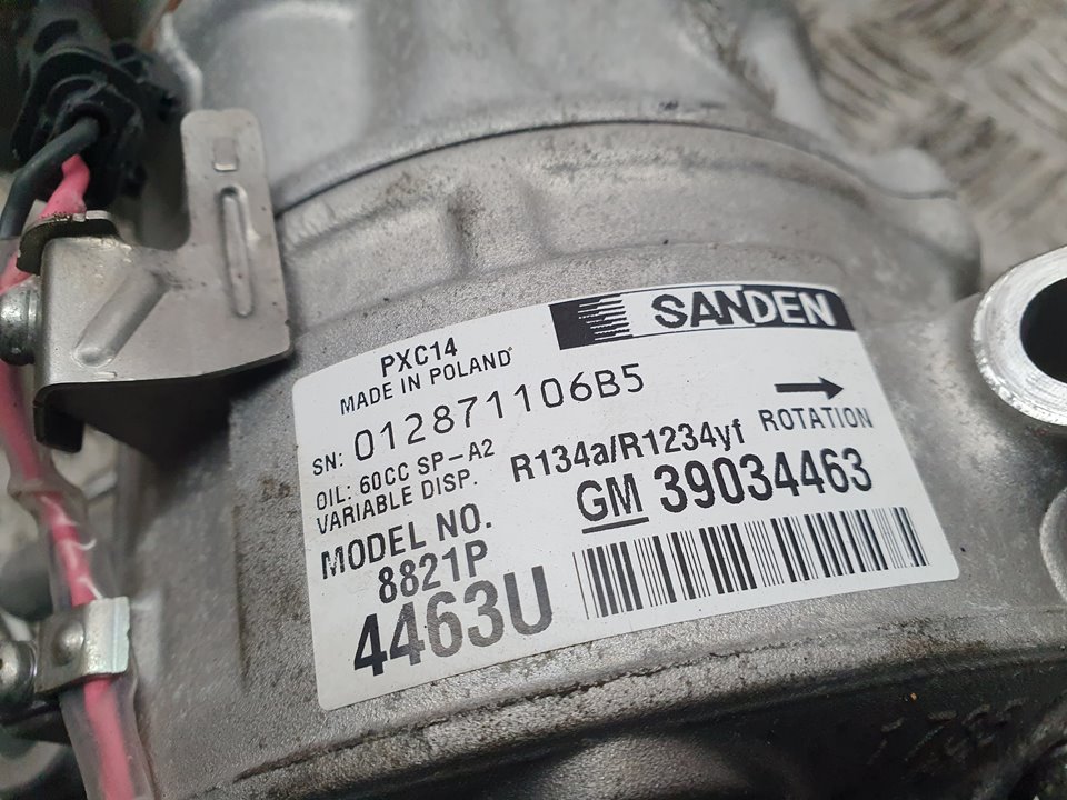 HYUNDAI Astra K (2015-2021) Hасос кондиционера 39034463, 012871106B5 23621778